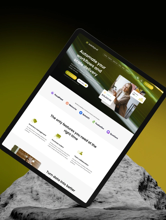 Autofye is a modern website designed for SaaS product & businesses. It features robust pages to showcase feature, about, pricing with checkout & blog pages. Autofye can help professional service or products stand out in the market.