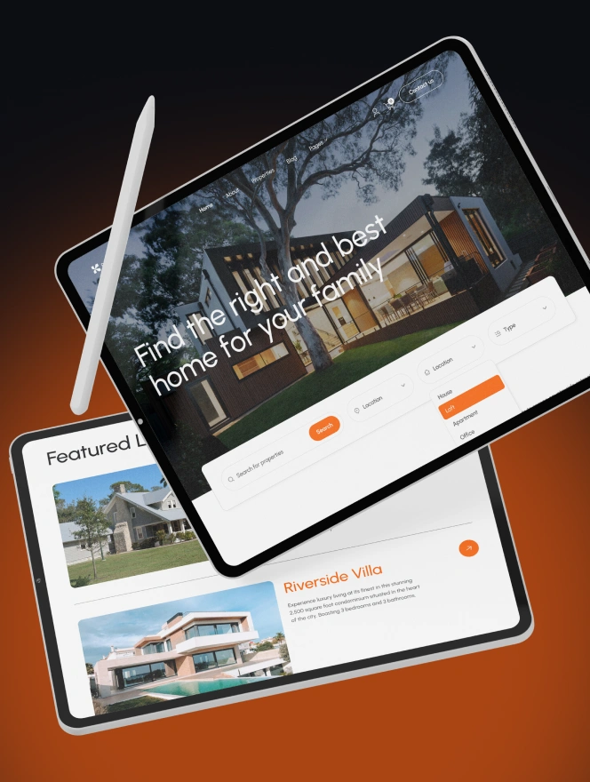 RealtiFye Pro is a modern website template design for real estate & properties, to list, showcase & search beautiful homes. This premium template is catered toward real estate & property businesses.